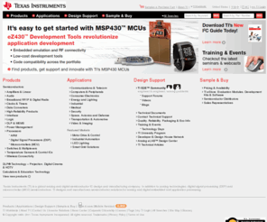 censions.com: Analog, Embedded Processing, Semiconductor Company, Texas Instruments
Texas Instruments (TI) is a global analog and digital semiconductor IC design and manufacturing company.