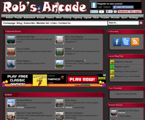 robsarcade.com: Robs Arcade - Homepage
Welcome to our arcade that we have filled with tons of games!