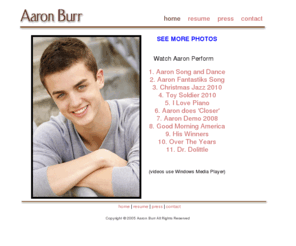 aaron-burr.com: The Official Site of Aaron Burr
The Official Website of Aaron Burr