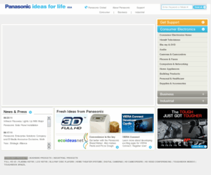 panasonnic.com: Panasonic Electronics for all of your home, business, or industrial needs
Compare and purchase electronics including HD plasma & LCD TVs, Blu-ray DVD players, digital cameras, HD camcorders and more at Panasonic.com