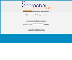 sharcheur.com: Redirect
Sharecher par Troover ; recherche d'information, veille et intelligence economique sur Internet