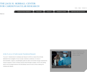 skirballresearch.org: Home - The Skirball Center for Cardiovascular Research
The Jack H. Skirball Center for Cardiovascular Research (SCCR) is a state-of-the-art facility dedicated to the investigation of novel concepts, treatments, and devices.