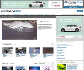 discoveryvideonews.com: Discovery News Videos
Discovery News reports on the science that matters to everyday life. Science isn't static. It's always evolving, and our coverage is a journey for the 