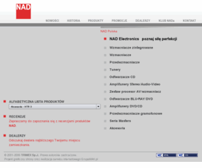 nad.com.pl: NAD Electronics   poznaj siłę perfekcji  
