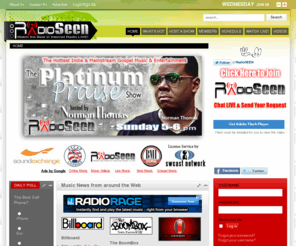 radioseen.com: Watch Web Radio Live! | RadioSEEN.com
RadioSEEN.com Internet Radio| Streaming LIVE Music & VIDEO-Top Hip Hop Radio Urban, RnB, Neo-Soul, Gospel, Top 40. Videos, Chat and more!