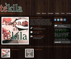 tekilahollywood.com: Tekila | Bar and Grill | Hollywood | 
