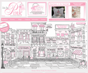 makeminepink.com: Make Mine Pink - For Premier Shopping and Small Town Customer Service!
