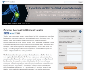 zimmerlawsuitsettlement.com: Zimmer Lawsuit Settlement Center
The Zimmer Lawsuit Settlement Center helps you through the process of getting the compensation you deserve. Contact us for a free consultation.