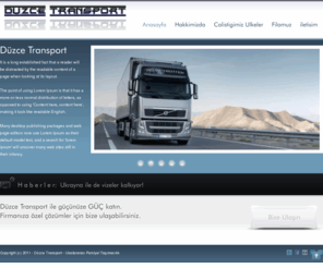 duzcetransport.com: Düzce Transport
Düzce Transport Uluslararası taşımacılık