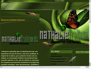 traitementsnathalie.com: Nathalie Traitements
Traitements termites charpentes. Isolation, Condensation Humidité - Gamme 100% Bio , Cheminées Bio Ethanol