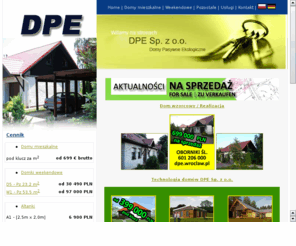 domki-drewniane.com: DPE - Domy Pasywne Ekologiczne
domki drewniane, domy ekologiczne, domy pasywne, domki letniskowe, budownictwo