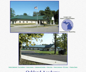 oakland-academy.org: Charter Schools - Oakland Academy in Kalamazoo
We are a Public School Academy, which
opened in September 1998 with a full program for kindergarten through
second grade. Since opening we have added additional grades.  This fall we are offering K-6 classes.