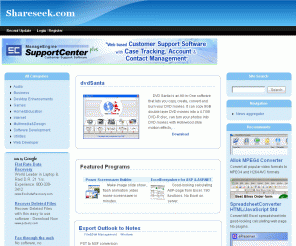 shareseek.com: Shareseek Download --- Download freeware shareware software download
Download freeware shareware software dvd software,mp3 cd software download,game download,download screensaver 