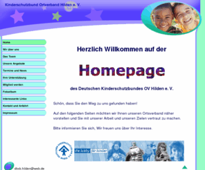 kinderschutzbund-hilden.com: Home
Caritative Vereinigungen & Hilfsorganisationen - Kinderschutzbund Ortverband Hilden e. V.
Kinderschutzbund Hilden