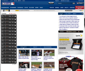 mlbway.com: The Official Site of Major League Baseball | MLB.com: Homepage
Major League Baseball