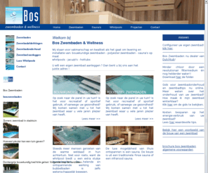 boszwembaden.nl: Zwembaden, sauna's, whirlpools - Bos Zwembaden
Specialist in het aanleggen van zwembaden en whirlpools. U droomt al jaren van een tuin met een zwembad, een prive sauna of whirlpool. Bos Zwembaden voor het mooiste prive zwembad, sauna of whirlpool.