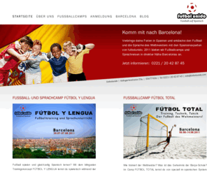 futbol-unido.com: futbolunido.com | Fußballcamps und Sprachreisen Barcelona
Komm mit nach Barcelona! Fußballcamps und Sprachreisen mit den Spanienexperten.