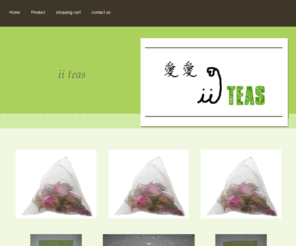 iiteas.com: ii teas - Home
special rosebud packed in silken pyramid tea bags