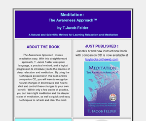 meditationawarenessapproach.com: Meditation Awareness Approach
meditation website for jacob felder