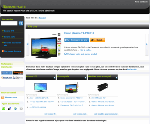 ecrans-plats.com: Ecrans plats - Un design reduit pour une qualité haute définition
. Cette boutique reference une selection de produits tries par categories:Ecrans TFT, Ecrans plats, Meubles pour ecran plat, 