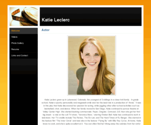 katieleclerc.com: Katie Leclerc - Welcome
Official website for Actor/Producer Katie Leclerc