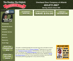 Ohdatl Com Overhead Door Company Of Atlanta Official Site