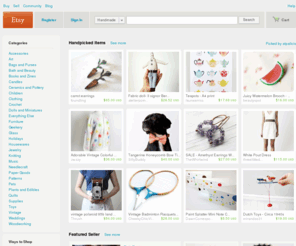 fedsty.com: Etsy - Your place to buy and sell all things handmade, vintage, and supplies
Buy and sell handmade or vintage items, art and supplies on Etsy, the world's most vibrant handmade marketplace. Share stories through millions of items from around the world.