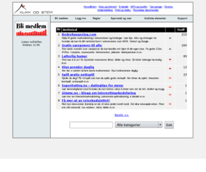 klikkogstem.com: Klikkogstem.com - Norges mest populre nettsteder!
Populre norske hjemmesider rangerert etter stemmer.