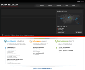 doratelekom.com: Dora Telekom - IVM Internet Veri Merkezi
Katma Değerli Veri Merkezi Hizmetleri (Hosting, Sunucu Barındırma, Sunucu Kiralama, Streaming, Profesyonel Hizmetler, CDN, Datacenter, Data Center, Colocation, Dedicated, VPS, Media Streaming, Sanal Sunucu). Türkiye'nin ilk CDN'i (Content Delivery Network).