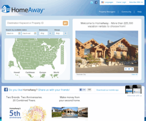 homeawaay.com: HomeAway Vacation Rentals: Beach Houses, Condos, Cabins, Villas & Vacation Rental Homes
Find vacation rentals worldwide, including Florida vacation rentals, Hawaii vacation rentals and villa rentals in Europe. Rent direct from owners and save with HomeAway.