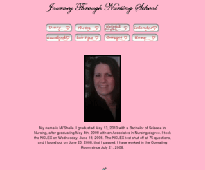 nursingjourney.com: Journey Through Nursing School
NursingJourney.com - Journey Through Nursing School - Quizzes, Lab Pics, Help for Students