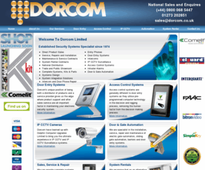 teleporter.co.uk: Dorcom Ltd - Security and Door Entry Systems, Intercom and Entry Phone Repairs
Distributon, installation, repairs and service on all major brands of door entry systems, intercom, and entry phones, IP CCTV, door and gate automation, and intruder alarms.