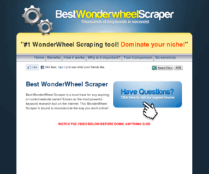 bestwonderwheelscraper.com: Best keyword research tool - Best Wonderwheel Scraper
The Best Wonderwheel Scraper keyword research tool