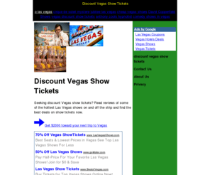 discountvegasshowtickets.net: Discount Vegas Show Tickets - discount vegas show tickets
Discount Vegas show tickets. Deals on your favorite Las Vegas shows like O and Jubilee.