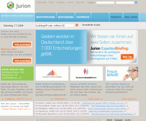 juriforum.de: Jurion - denn das Recht verändert sich ständig
