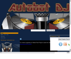 autobotdjs.com: The Official Site of the Autobot DJs
The Autobot DJs transform an ordinary party to an extraordinary experience with our professional disc jockey services.