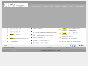 odmconsulting.com: OD&M Consulting - Organization Design & Management
OD&M - Organization Design & Management offre servizi di consulenza direzionale per la valorizzazione delle risorse umane. Progetta sistemi organizzativi, gestionali e strategie di comunicazione aziendale. È specializzata nella realizzazione di indagini e benchmark di metodologie e pratiche, in particolare nell'ambito dei sistemi incentivanti e delle politiche retributive. Leader nel settore delle indagini sulle retribuzioni, OD&M si avvale del contributo di Centri di ricerca nazionali come il Politecnico di Milano, il MIP e l'Università di Bergamo. Con oltre 1.300 aziende clienti in Italia, è presente in Spagna, e in Francia. È partner del Sole 24 Ore