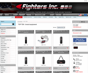 topten4usa.com: TOP TEN - Martial Arts Equipment | Fighters Inc.
TOP TEN - Martial Arts Equipment | Fighters Inc.