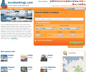 iceland-bookings.com: Iceland Hotels - Hotel Reservations in Iceland
Huge selection of Iceland Hotels at Eurobookings.com. Budget and Luxury Hotel reservations in Iceland - Lowest Rates Guaranteed!