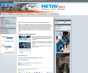 metav.com: International Trade Fair for Manufacturing Technology and Automation -- METAV Trade Fair
Mainfolder