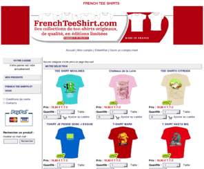 frenchteeshirt.com: [FRENCH TEE SHIRT]
Tee shirts de qualité et t. shirt du patrimoine français