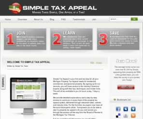 simpletaxappeal.com: Simple Tax Appeal
Simple Tax Appeal - The Simple Do It Yourself Property Tax Appeal Site