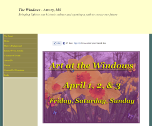 thewindowsamoryms.com: The Windows Amory, MS The Front
Bringing light to our historic culture and opening a path to create our future