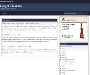 carpet-cleaners.org.uk: Compare Carpet Cleaner Prices | Cheap Carpet cleaners
Buy cheap carpet cleaners, compare carpet cleaner prices and find special offers from top selling brands like Bissell, Hoover and Steam Carpet cleaner