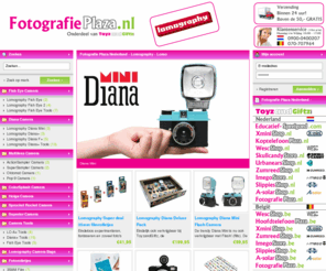 fotografieplaza.nl: Fotografie Plaza Nederland - Lomography - Lomo
Lomography brengt old-school fotografie weer helemaal tot leven! Lomo, Fisheye, Holga camera's en meer! GRATIS verzending en binnen 24 uur geleverd!