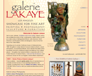 galerielakaye.com: Galerie Lakaye | Haitian Art Gallery | Los Angeles
Located in West Hollywood, California, Galerie Lakaye is a Los Angeles art gallery featuring works by Haitian, Caribbean, and international artists and designers presented in a lush, intimate home setting, ideal for private parties.