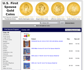 1stspouse.com: First Spouse Gold Coins -  Coins: US
First Spouse Gold Coins - Gold