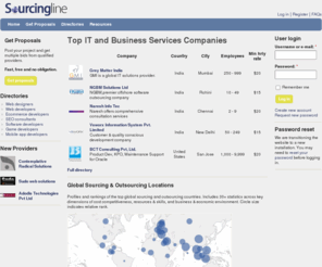 sourcingline.com: Top IT and Business Services Companies | SourcingLine
Find top services companies including web design, website development, software programming, and online marketing. Get multiple proposals from qualified firms.