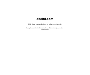 elfeltd.com: elfeltd.com >> Yapim Asamasinda >> Under Construction
