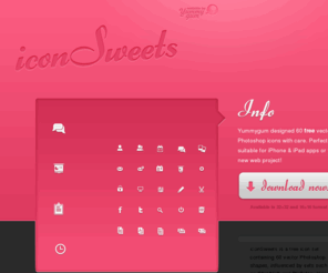 iconsweets.com: iconSweets » Free icons by Yummygum
